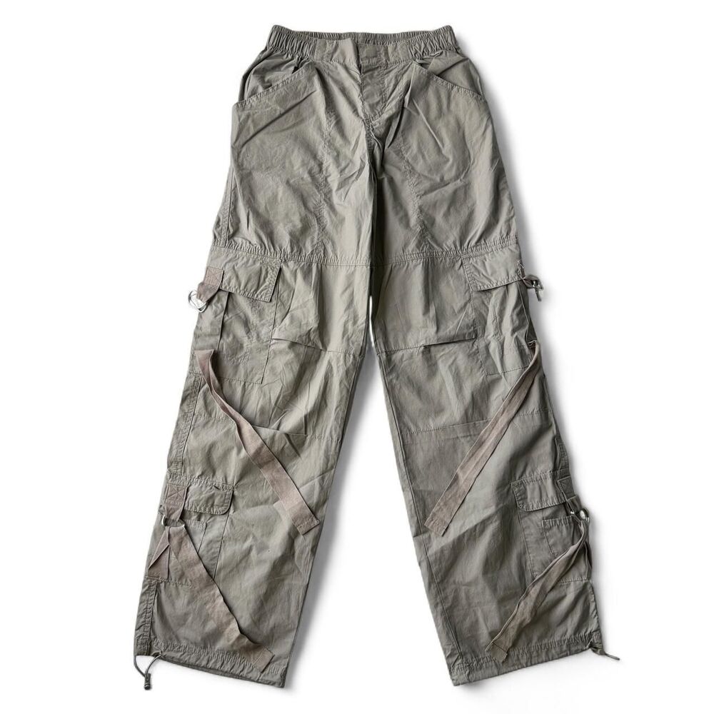 Angel Kiss Women's Khaki and Grey Trousers